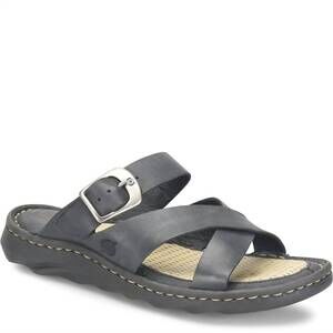 NEW BORN women's salas sport sandal in black fig
